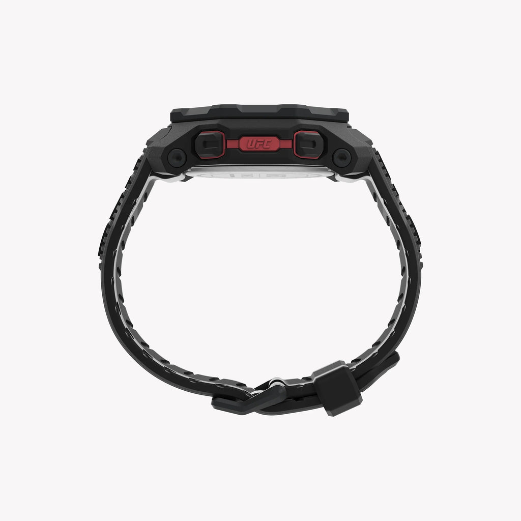 Timex Ufc Knockout Watch, Matte Black Resin Case | Tw2v88100