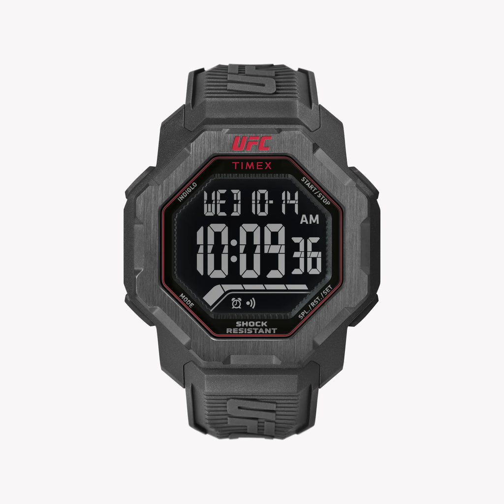 Timex Ufc Knockout Watch, Matte Black Resin Case | Tw2v88100