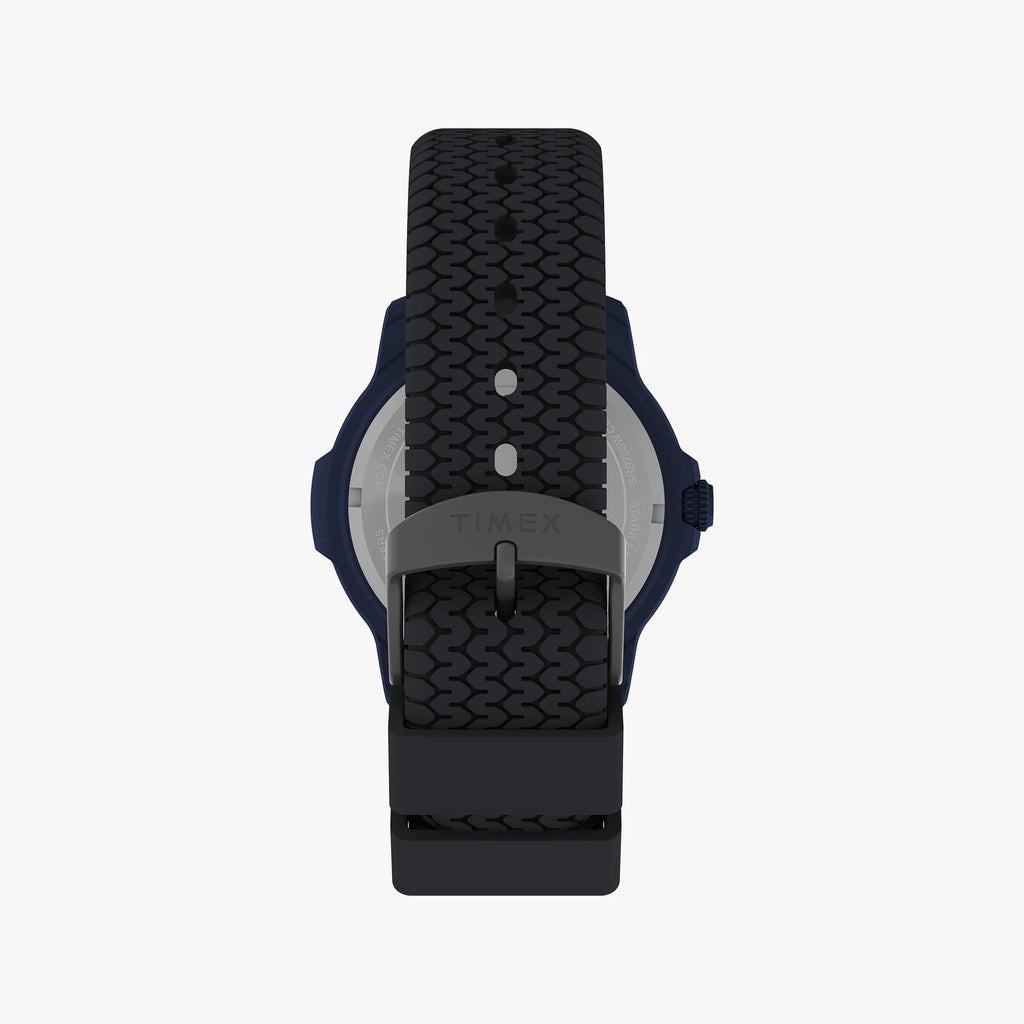 Timber Aluminum Brown Dial Silicone Strap Watch TW4B34600 | Stylish & Durable